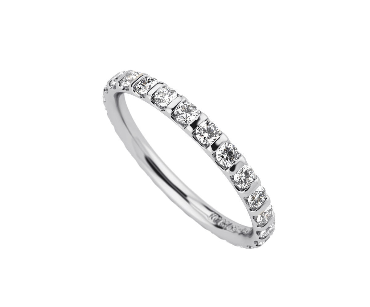 MEMORY Ring mit Balkenfassung